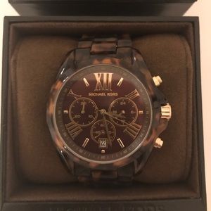 Michael Kors tortoise watch